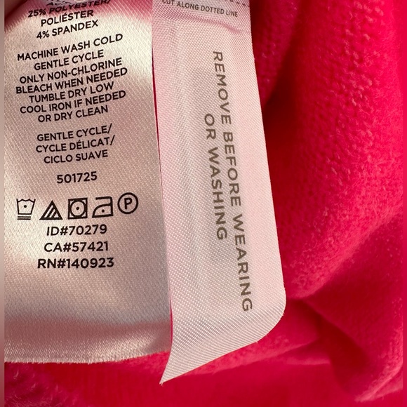 NWT LOFT BCRF Pink Cozy Backless Sweater Breast Cancer-Limited Edition-XL - Picture 5 of 12